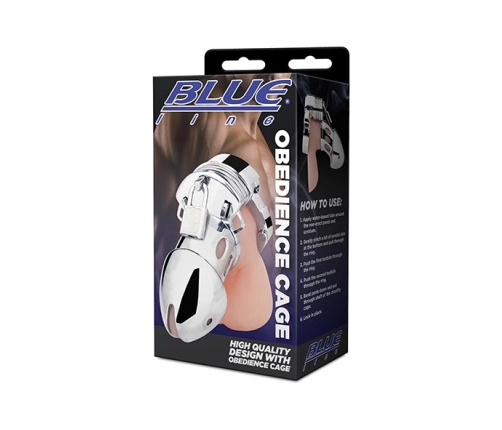 Blueline Obedience Cage Adjustable Restraint System Black