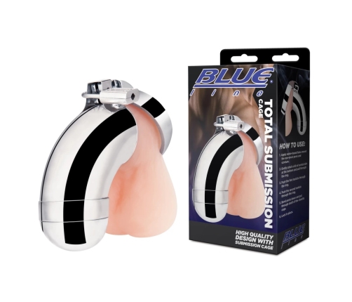 Blueline Total Submission Cage - Adjustable Metal Restraint Device