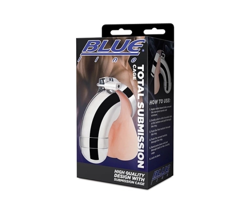 Blueline Total Submission Cage - Adjustable Metal Restraint Device