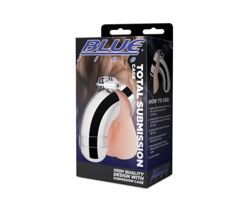 Blueline Total Submission Cage - Adjustable Metal Restraint Device