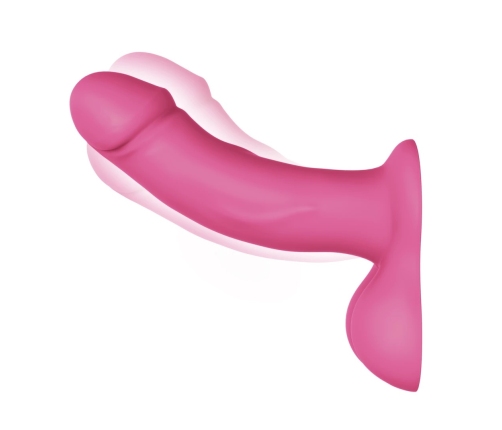 Pegasus Silicone Intimate Machine 6.5" with Harness, Anatomical Design