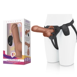 Pegasus 8” Silicone Wireless Intimate System with Adjustable Harness Pegasus 8” Silicone Wireless Intimate System with Adjustable Harness