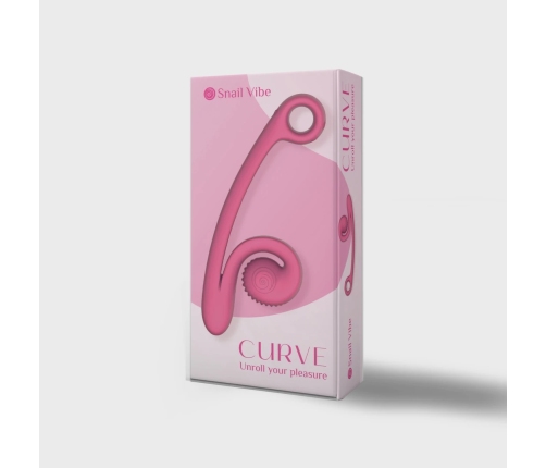 Snail Vibe - Curve Vibrator Pink