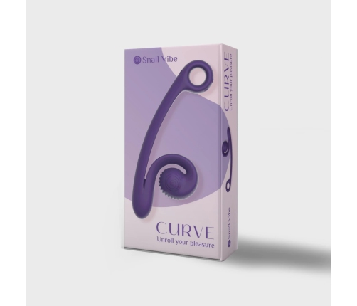 Snail Vibe - Curve Vibrator Purple