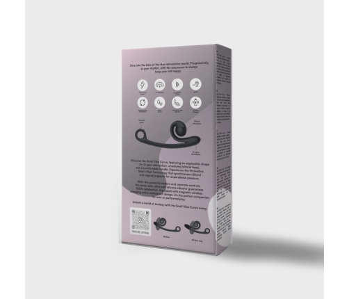 Snail Vibe - Curve Vibrator Black