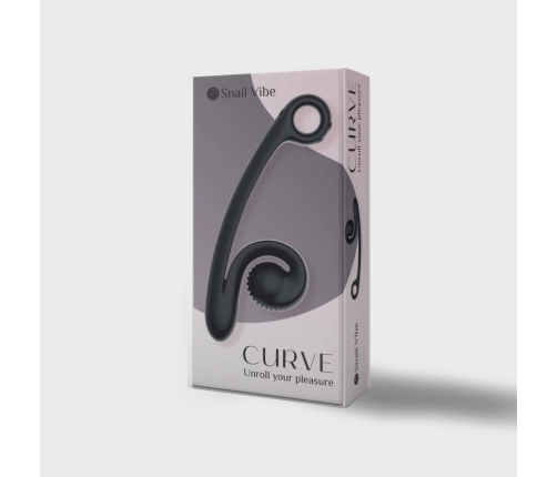 Snail Vibe - Curve Vibrator Black