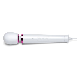 Le Wand Petite Plug-In Vibrating Massager White, 10 Speeds, Corded Le Wand Petite Plug-In Vibrating Massager White, 10 Speeds, Corded