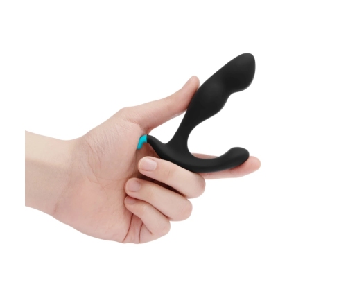 b-Vibe Rocker Plug Weighted Flexible Silicone Comfort 90g Black