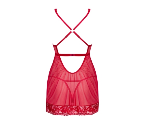 Obsessive - Lacelove babydoll & thong M/L