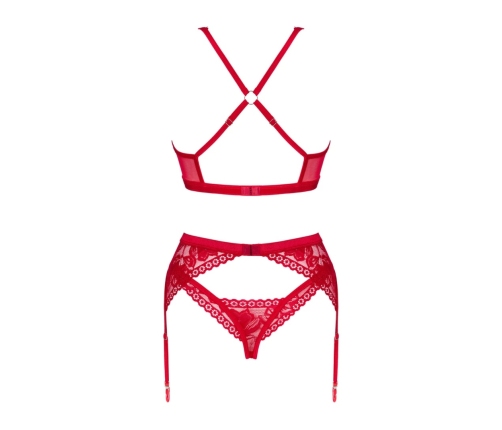 Obsessive - Lacelove 3-pcs set  XS/S