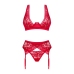 Obsessive - Lacelove 3-pcs set  XS/S