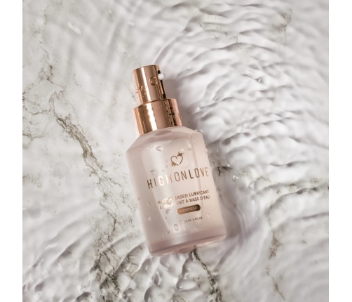 HighOnLove Water-Based Lubricant with Hemp Oil - Vegan, 100 ml