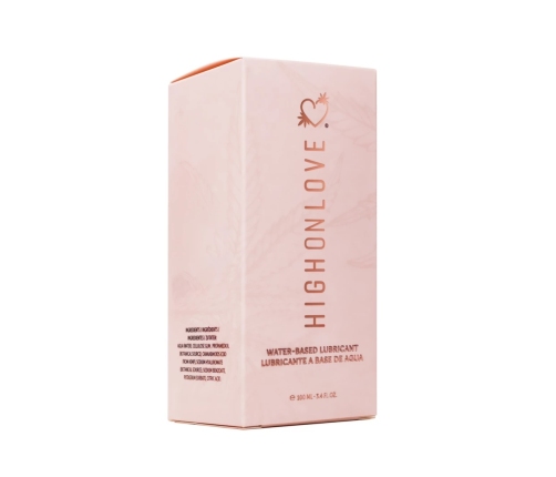 HighOnLove Water-Based Lubricant with Hemp Oil - Vegan, 100 ml