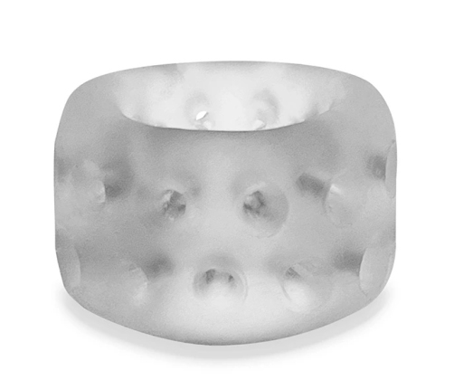 Oxballs AIRBALLS Air-Lite Ballstretcher Clear Ice Silicone Ring