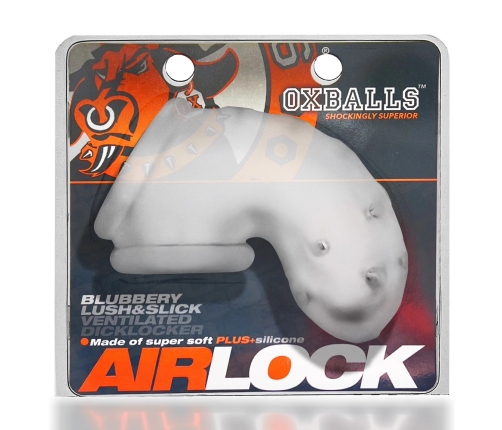 Oxballs Airlock Air-Lite Vented System Clear Ice - Lightweight Cage