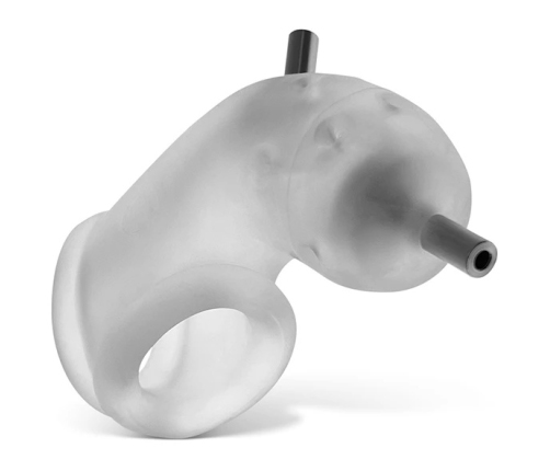 Oxballs - Airlock Electro Air-Lite Vented Chastity Clear Ice