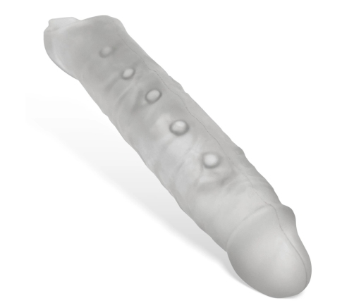 Oxballs Snake Deep-Reacher Intimate Sheath Clear Ice Plus+Silicone XL