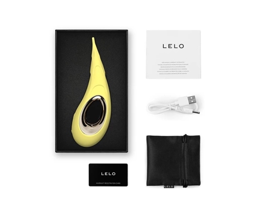 Lelo - Dot Cruise Clitoral Pinpoint Vibrator Lemon Sorbet