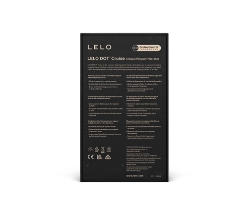 Lelo - Dot Cruise Clitoral Pinpoint Vibrator Peach Please