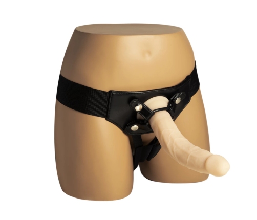 Naked Addiction Silicone Bendable System Dual Layer Vanilla 22.8cm