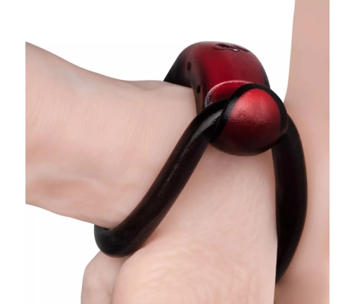 FirmTech Tech Ring Red - Smart Intimate Health Monitor USB Rechargeable