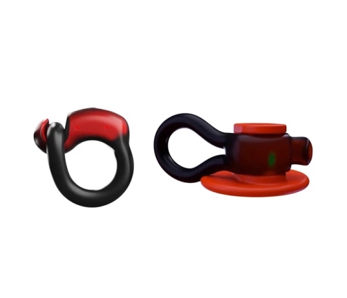 FirmTech Tech Ring Red - Smart Intimate Health Monitor USB Rechargeable