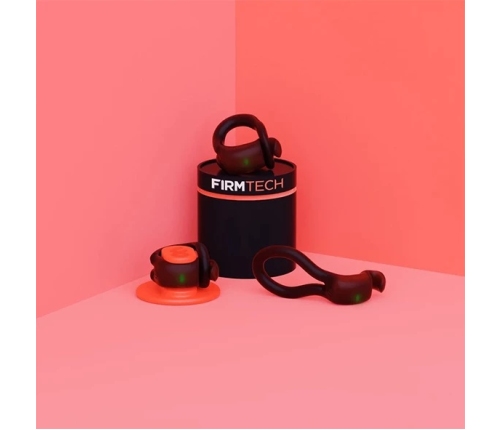 FirmTech Tech Ring Red - Smart Intimate Health Monitor USB Rechargeable