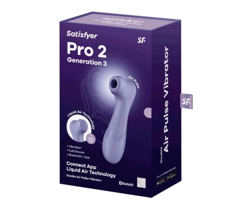 Satisfyer - Pro 2 Generation 3 App Controlled Lilac