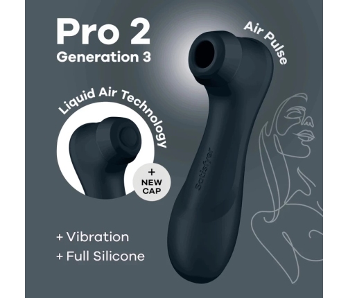 Satisfyer - Pro 2 Generation 3 Black