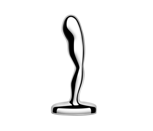 b-Vibe Stainless Steel Prostate Plug Medium Ergonomic Design 240g