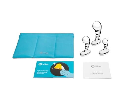 B-Vibe - Stainless Steel P-Spot Training Set