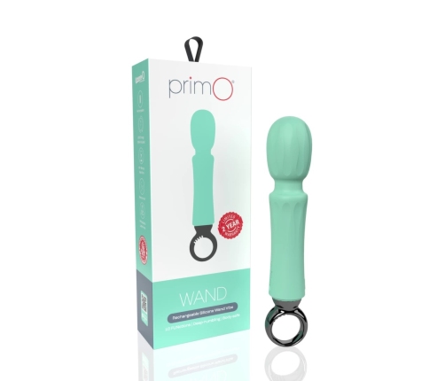 The Screaming O Primo WandKiwi Rechargeable Wand Vibrator Green