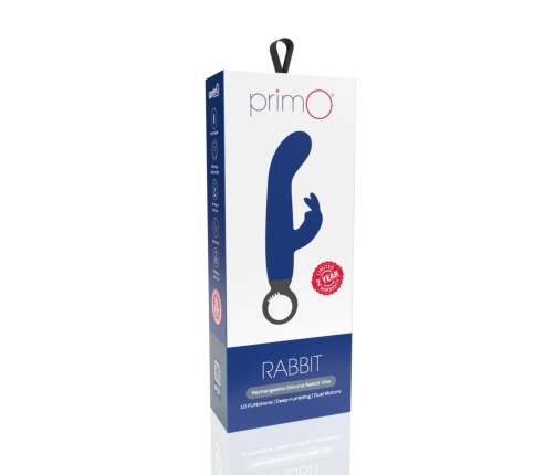 The Screaming O Primo Rabbit Blueberry Rechargeable Silicone Model