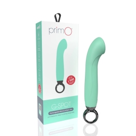 The Screaming O Primo G-Spot Kiwi Vibrator - Rechargeable Silicone, 6.25" The Screaming O Primo G-Spot Kiwi Vibrator - Rechargeable Silicone, 6.25"