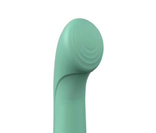 The Screaming O Primo G-Spot Kiwi Vibrator - Rechargeable Silicone, 6.25"