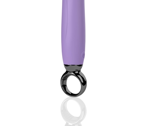 The Screaming O Primo Lilac Curved Vibrator Rechargeable Silicone 6.25"