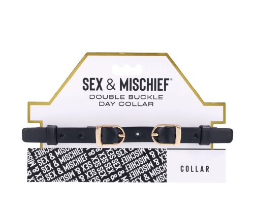 Sportsheets - Sex & Mischief Double Buckle Day Collar