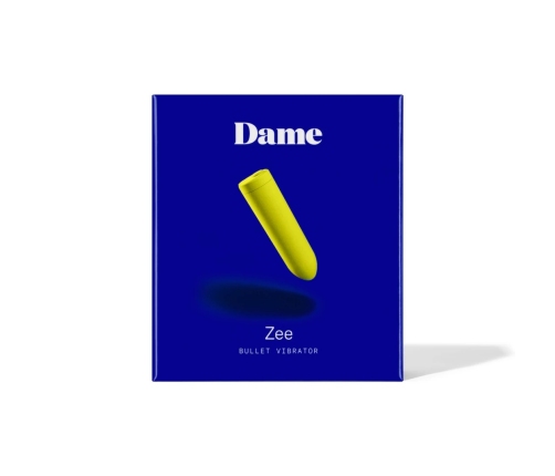 Dame Zee Citrus Compact 3-Speed Rechargeable Bullet Vibrator