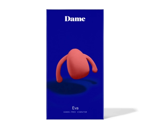 Dame - Eva ll Couples Vibrator Papaya