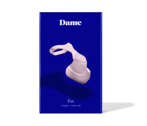 Dame Fin Quartz Finger Vibe - Compact Waterproof Silicone Model