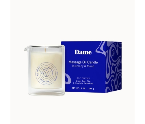 Dame Products - Massage Oil Candle Melt Together
