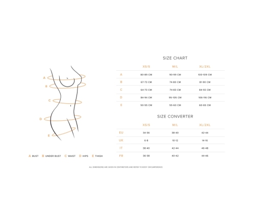 Obsessive - Norides 2-pcs set XS/S