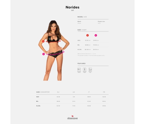 Obsessive - Norides 2-pcs set M/L