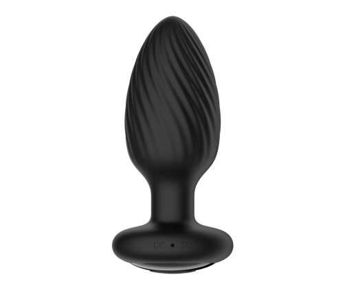 Nexus Tornado Butt Plug Medium Black