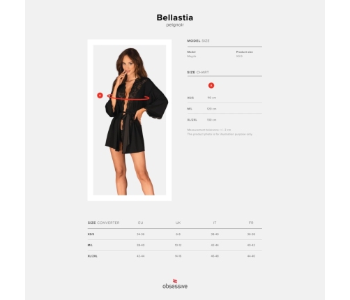 Obsessive - Bellastia peignoir M/L