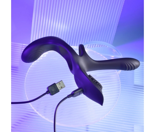 Playboy Pleasure - The 3 Way - Cockring Black