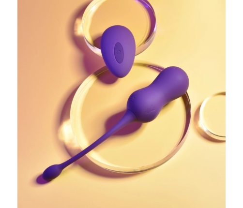 Playboy Pleasure - Double Time Kegel Ball - Purple