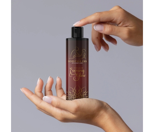 BodyGliss Chai Bliss Evening Glow Massage Oil - Silky Long-Lasting Formula 100ml