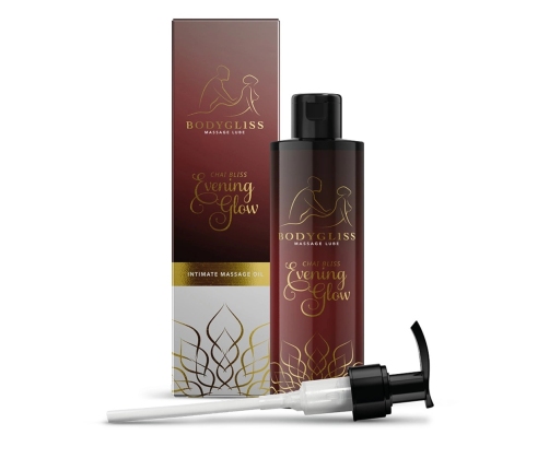 BodyGliss Chai Bliss Evening Glow Massage Oil - Silky Long-Lasting Formula 100ml