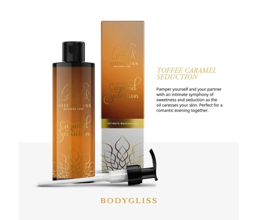 Bodygliss - Intimate Massage Oil Toffee Caramel Seduction